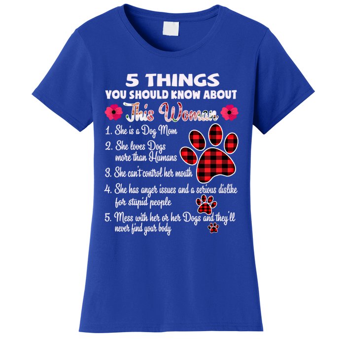 5 Things You Should Know About This She Is A Dog Mom Gift Women's T-Shirt