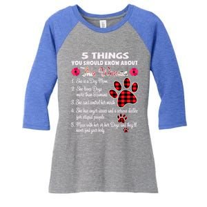 5 Things You Should Know About This She Is A Dog Mom Gift Women's Tri-Blend 3/4-Sleeve Raglan Shirt