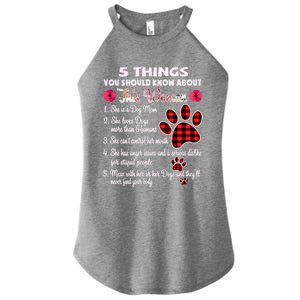 5 Things You Should Know About This She Is A Dog Mom Gift Women's Perfect Tri Rocker Tank