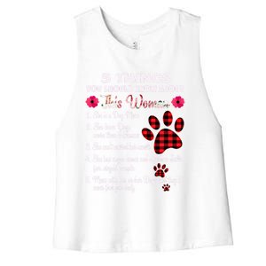 5 Things You Should Know About This She Is A Dog Mom Gift Women's Racerback Cropped Tank