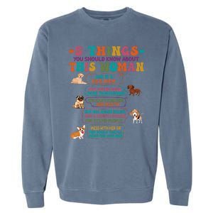 5 Things You Should Know About This She Is A Dog Mom Great Gift Garment-Dyed Sweatshirt