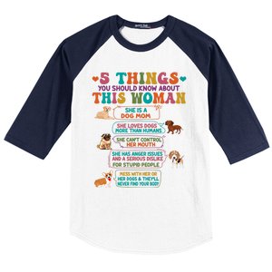 5 Things You Should Know About This She Is A Dog Mom Great Gift Baseball Sleeve Shirt