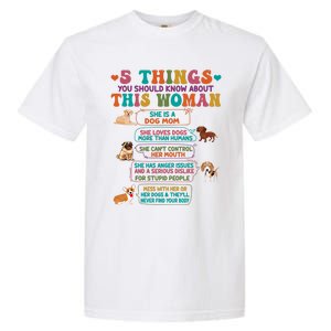 5 Things You Should Know About This She Is A Dog Mom Great Gift Garment-Dyed Heavyweight T-Shirt