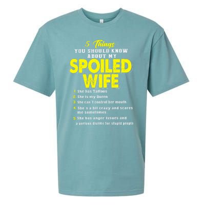 5 Things You Should Know About My Spoiled Wife Sueded Cloud Jersey T-Shirt