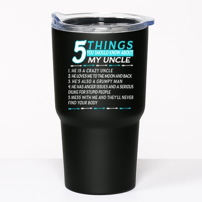 5 Things You Should Know About My Uncle Funny Tumbler