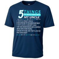 5 Things You Should Know About My Uncle Funny Performance Shirt