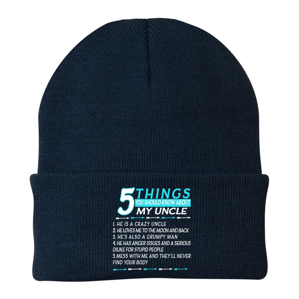 5 Things You Should Know About My Uncle Funny Beanie