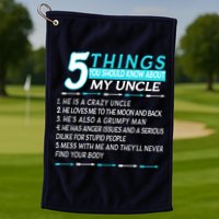5 Things You Should Know About My Uncle Funny Golf Towel