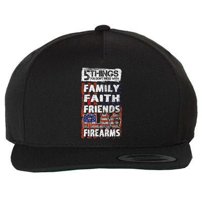 5 Things You Dont Mess With For Proud Patriotic American Wool Snapback Cap