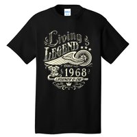 55th vintage Birthday 55 Living Legend Never Die 1968 Birthday Tall T-Shirt