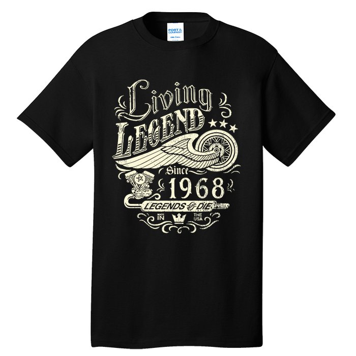 55th vintage Birthday 55 Living Legend Never Die 1968 Birthday Tall T-Shirt