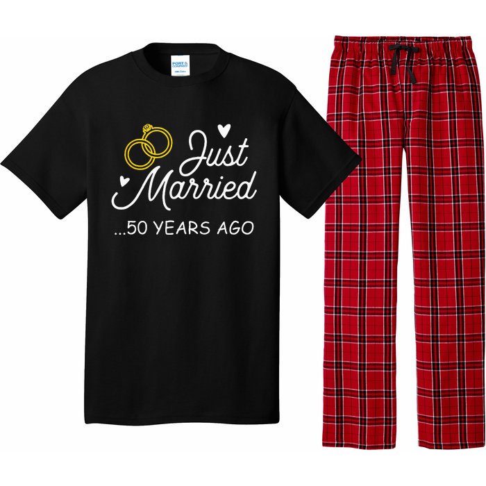 50th Wedding Anniversary Just Married 50 Years Ago Pajama Set