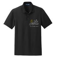 50th Wedding Anniversary Just Married 50 Years Ago Dry Zone Grid Polo