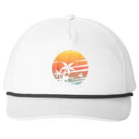 50th Wedding Anniversary Cruise Just Married 50 Years Snapback Five-Panel Rope Hat