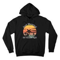 50th Wedding Anniversary Cruise Just Married 50 Years Tall Hoodie