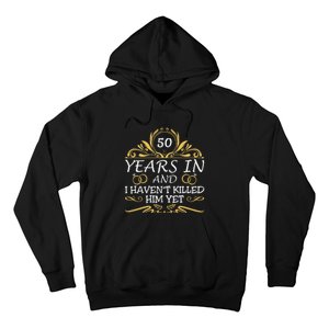 50th Wedding Anniversary Husband Wife Hoodie