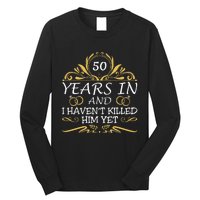 50th Wedding Anniversary Husband Wife Long Sleeve Shirt