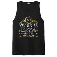 50th Wedding Anniversary Husband Wife PosiCharge Competitor Tank