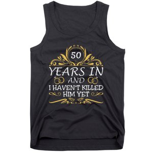 50th Wedding Anniversary Husband Wife Tank Top