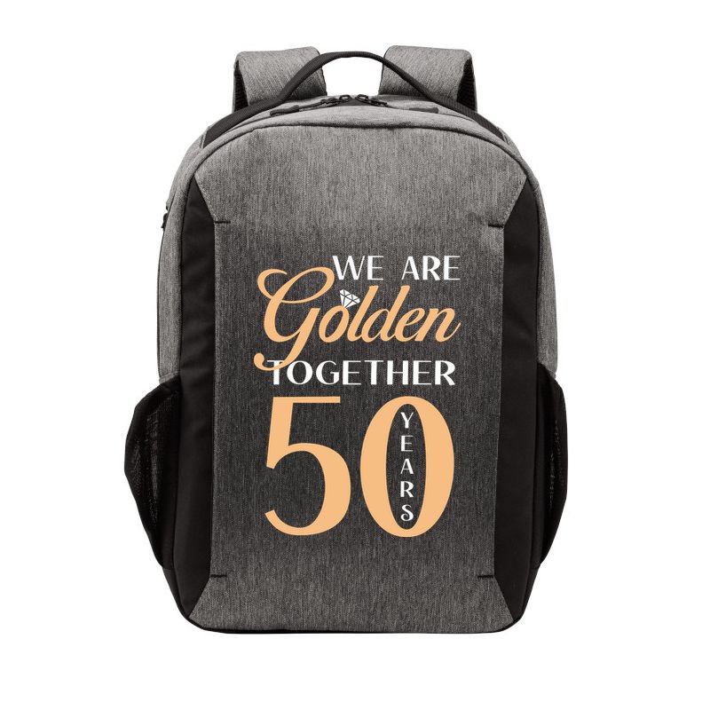 50th Wedding Anniversary We Are Golden Together 50 Years Vector Backpack