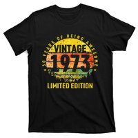 50 Years Being Awesome Vintage 1973 Limited Edition Birthday Cute T-Shirt