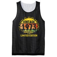 50 Years Being Awesome Vintage 1973 Limited Edition Birthday Cute Mesh Reversible Basketball Jersey Tank