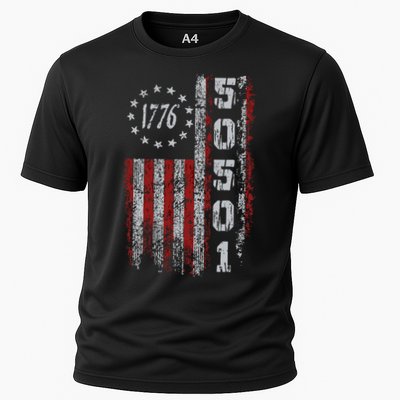 50501 Your Country Needs You American Flag Performance Shirt