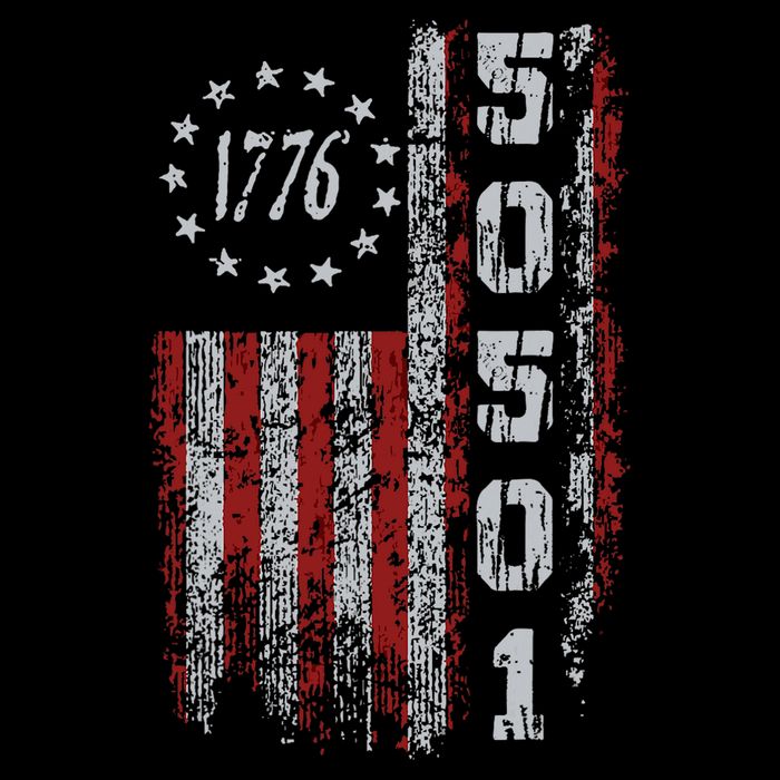 50501 Your Country Needs You American Flag Cooling Performance Crew T-Shirt