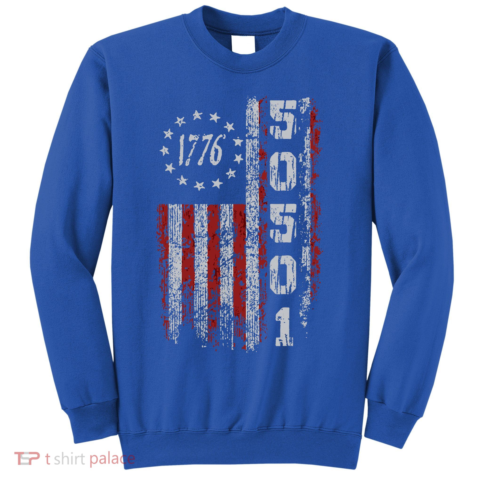 50501 Your Country Needs You American Flag Sweatshirt