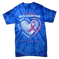 5 Years Cancer Free Funny Gift Hodgkin's Lymphoma Survivor Cool Gift Tie-Dye T-Shirt