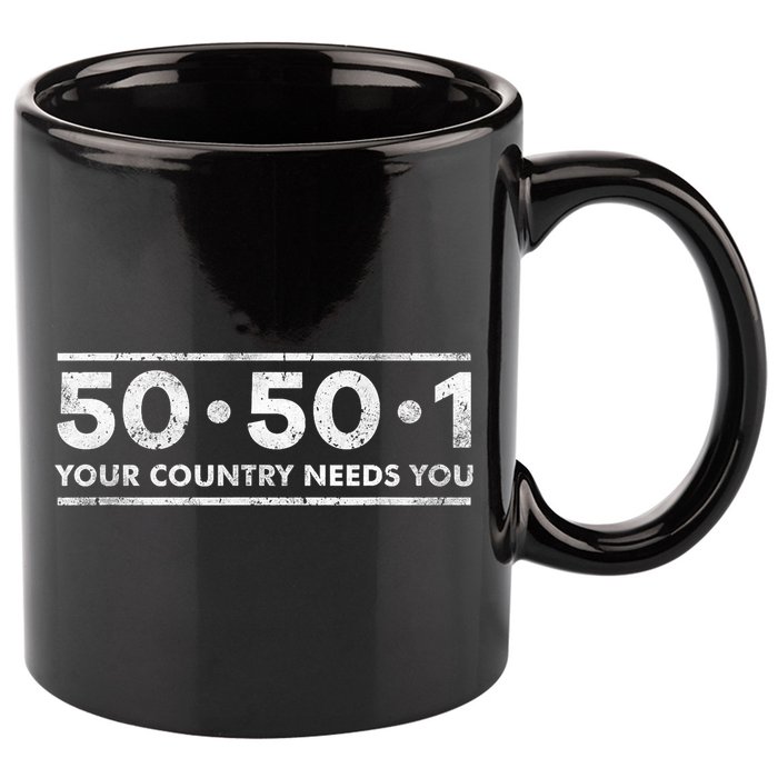 50501 Your Country Needs You 11oz C Handle Ceramic Mug