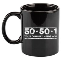 50501 Your Country Needs You 11oz C Handle Ceramic Mug
