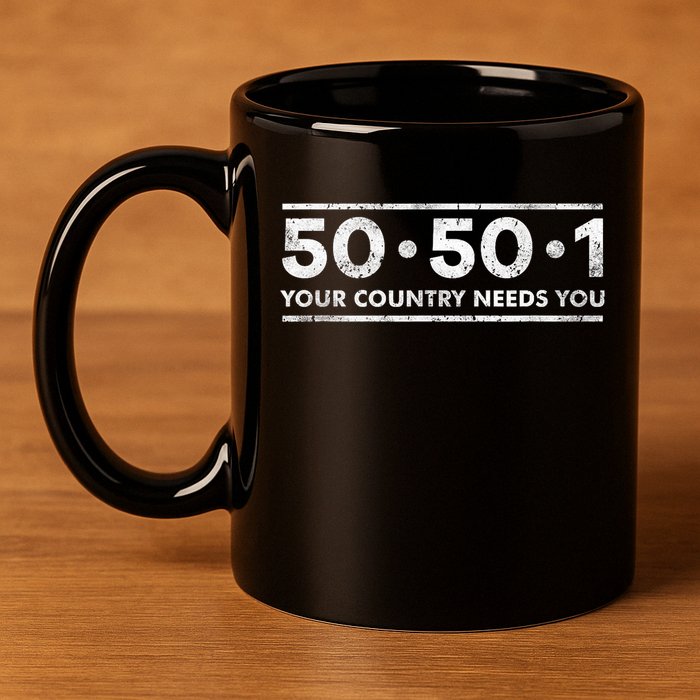50501 Your Country Needs You 11oz C Handle Ceramic Mug