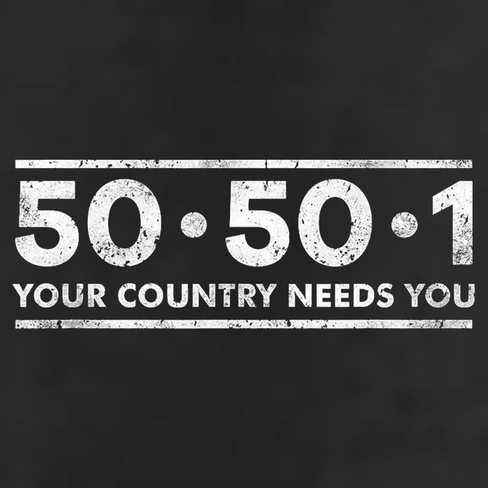 50501 Your Country Needs You 25L Jumbo Tote