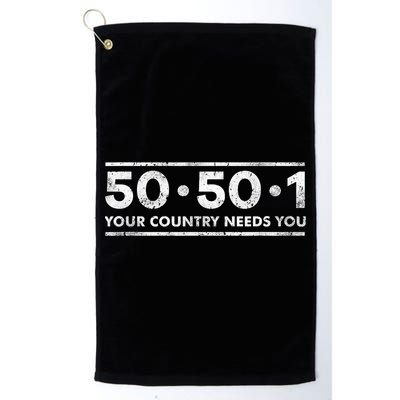 50501 Your Country Needs You Golf Towel