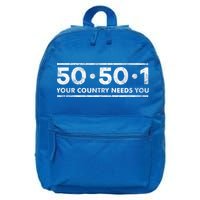 50501 Your Country Needs You 16 in Basic Backpack