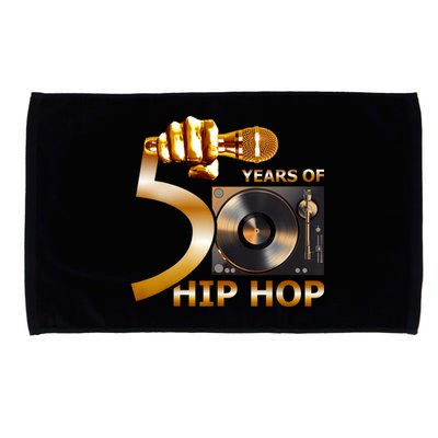 50 Years Hip Hop 50th Anniversary Hip Hop Celebration Microfiber Hand Towel