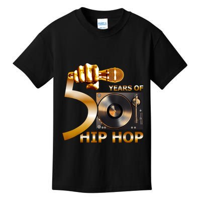 50 Years Hip Hop 50th Anniversary Hip Hop Celebration Kids T-Shirt