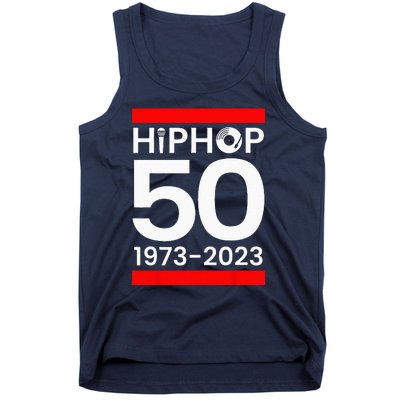 50 Years Hip Hop Retro 50th Anniversary Celebration Tank Top