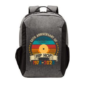 50 Years Hip Hop Vinyl 50th Anniversary Celebration Vector Backpack