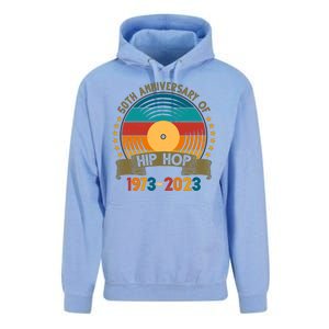 50 Years Hip Hop Vinyl 50th Anniversary Celebration Unisex Surf Hoodie