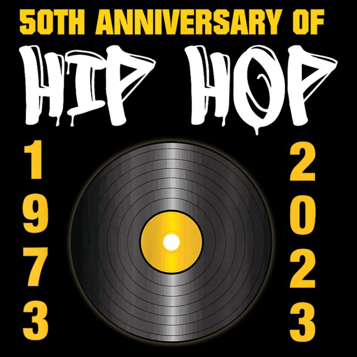 50 Years Hip Hop Vinyl Retro | 50th Anniversary Celebration Bucket Hat