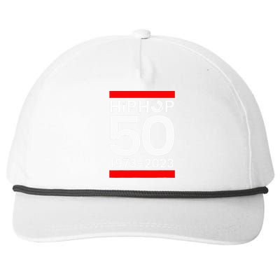 50 Years Hip Hop Retro 50th Anniversary Celebration Snapback Five-Panel Rope Hat