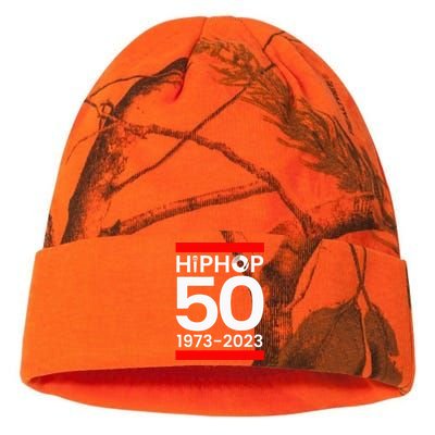 50 Years Hip Hop Retro 50th Anniversary Celebration Kati Licensed 12" Camo Beanie