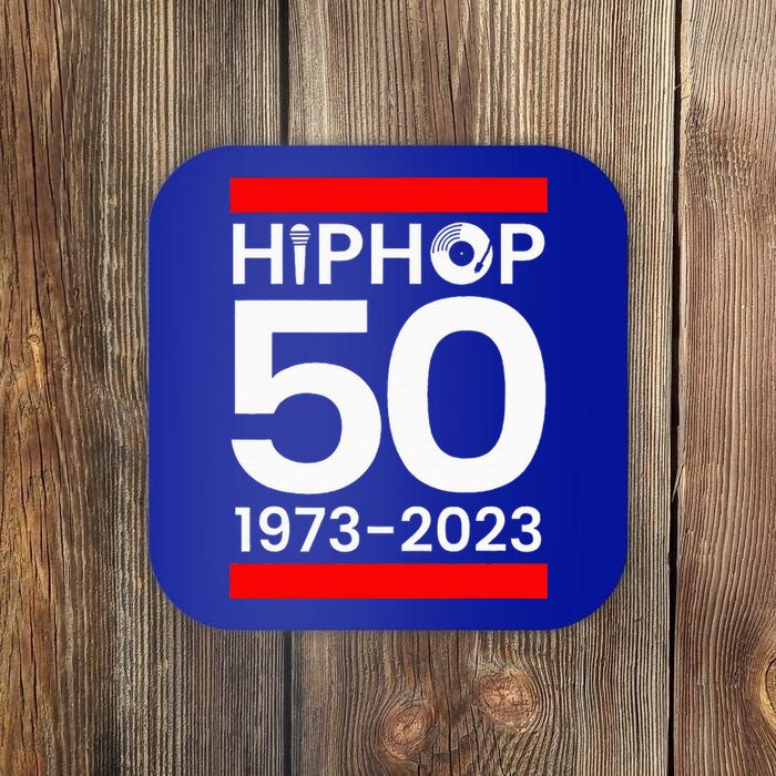 50 Years Hip Hop Retro 50th Anniversary Celebration Coaster