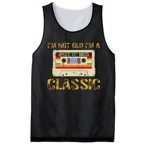 50 Years I'm Not Old I'm A Classic Cassette 50th Birthday Mesh Reversible Basketball Jersey Tank