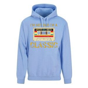 50 Years I'm Not Old I'm A Classic Cassette 50th Birthday Unisex Surf Hoodie