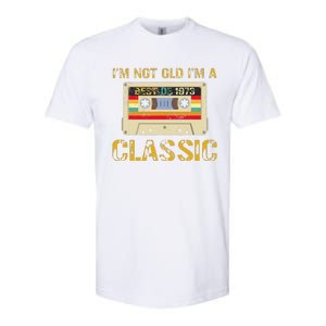 50 Years I'm Not Old I'm A Classic Cassette 50th Birthday Softstyle CVC T-Shirt