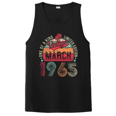 58 Years Old 58th Birthday Gifts Vintage Retro March 1965 PosiCharge Competitor Tank