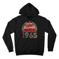 58 Years Old 58th Birthday Gifts Vintage Retro March 1965 Tall Hoodie